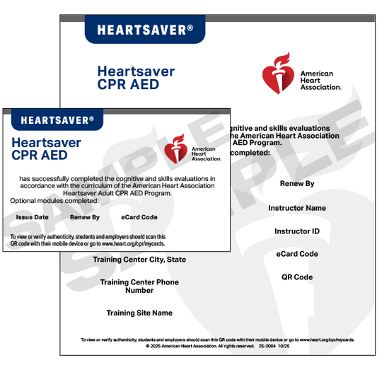 2025 AHA Heartsaver CPR AED