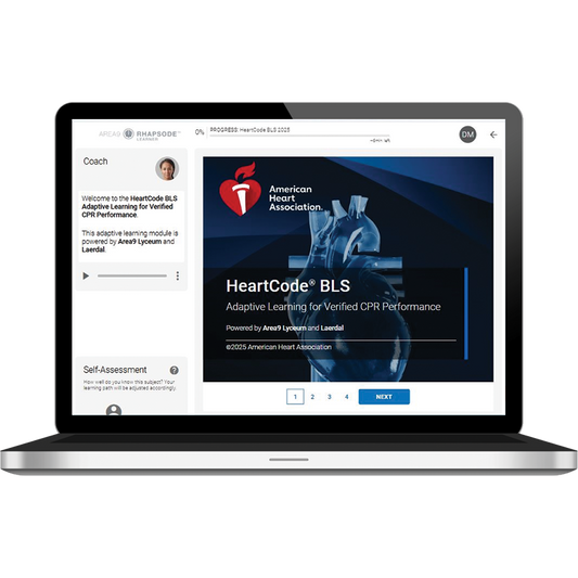 AHA HeartCode BLS course key