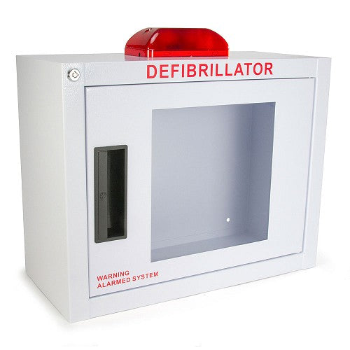 Compact AED Wall Cabinet (w/ keyed alarm)