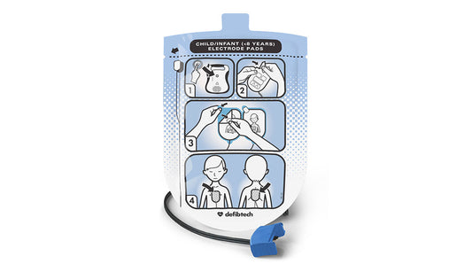 Defibtech Pediatric Defibrillation Pad Package