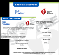 2025 AHA BLS eCard