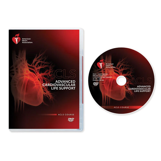 AHA 2020 Advanced Cardiovascular Life Support (ACLS) DVD Set