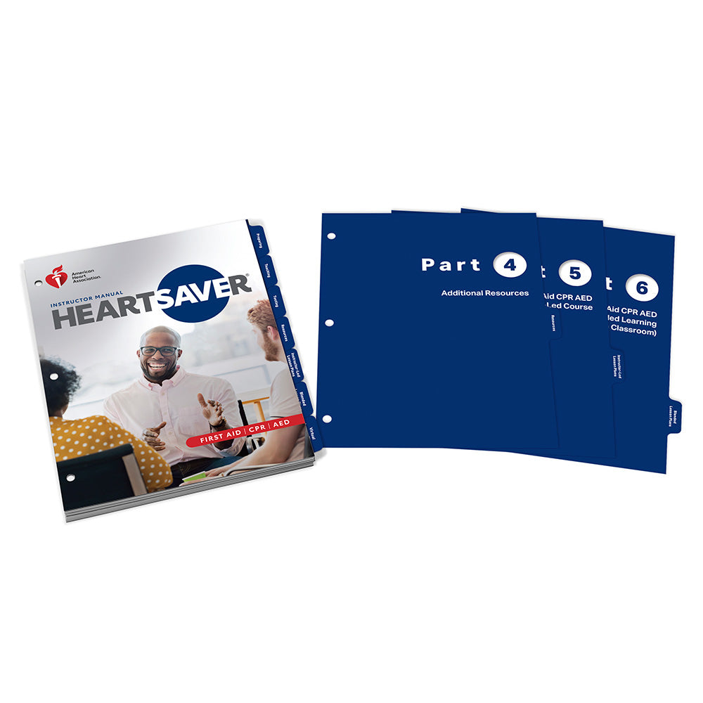 AHA 2020 Heartsaver® First Aid CPR AED Instructor Manual