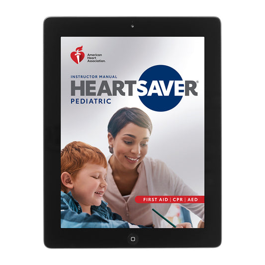 AHA 2020 Heartsaver® Pediatric First Aid CPR AED Instructor eManual (Digital)