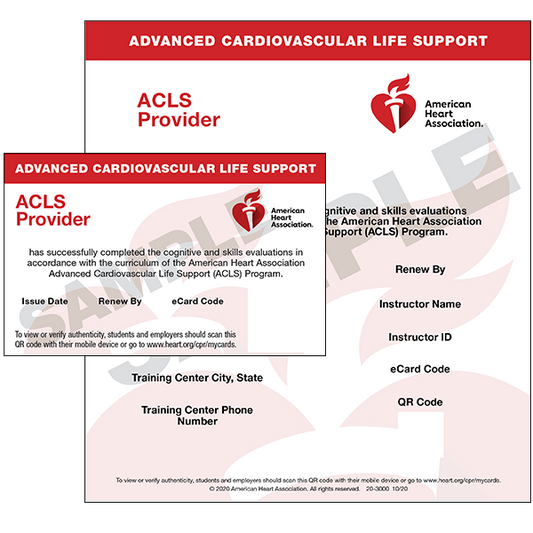 AHA ACLS eCard